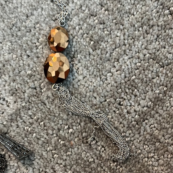 Set of 3 Paparazzi earring and necklace sets. - Picture 7 of 7